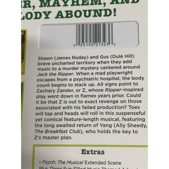 Psych The Musical DVD New - Picture 6 of 10